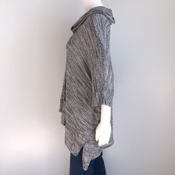 Splendid Brushed Tri-Blend Poncho - XS - Picture 4 of 10